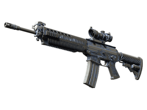 SG 553 | Night Camo CS2 Skin