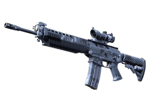SG 553 Night Camo (Souvenir Factory New)