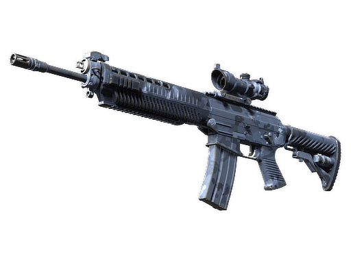 SG 553 Night Camo (Souvenir Field-Tested)