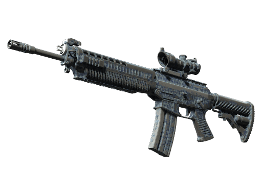SG 553 Waves Perforated (Souvenir Battle Scarred)