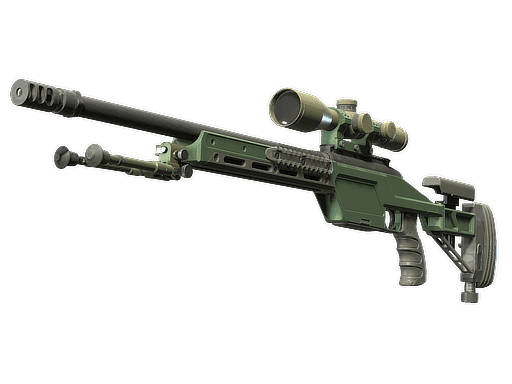 SSG 08 Green Ceramic (Souvenir Minimal Wear)