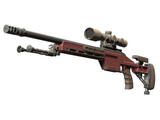SSG 08 Red Stone (Souvenir Field-Tested)