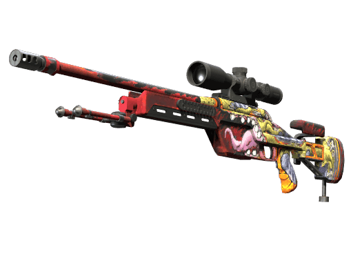 SSG 08 Bloodshot (Minimal Wear)