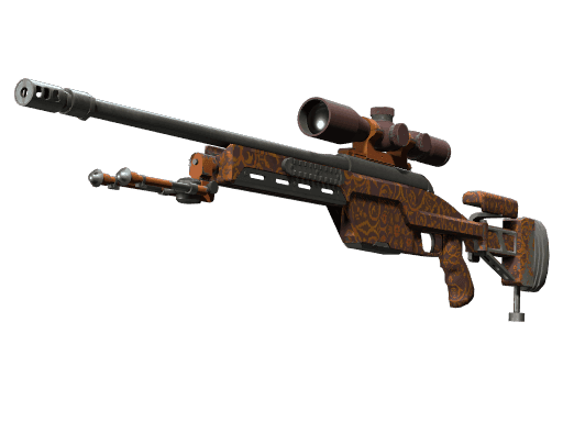SSG 08 Orange Filigree (Factory New)