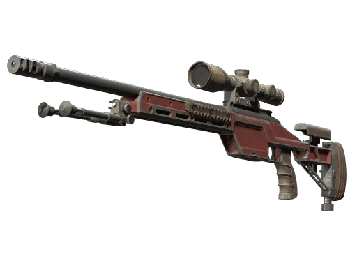 SSG 08 Red Stone (Battle Scarred)