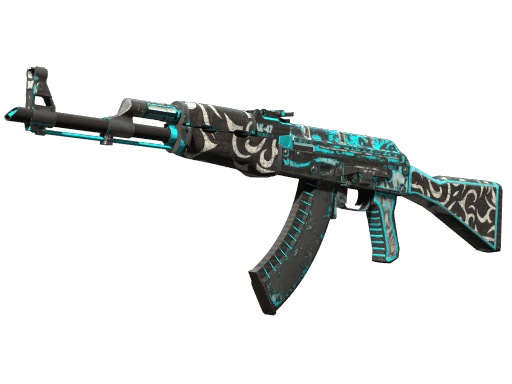 AK-47 Frontside Misty (StatTrak Battle Scarred)