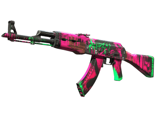 AK-47 Neon Revolution (StatTrak Well-Worn)