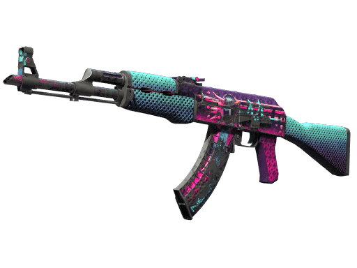 AK-47 Neon Rider (StatTrak Battle Scarred)