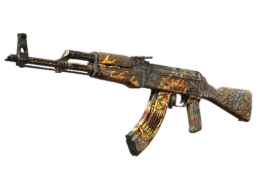 AK-47 Searing Rage (StatTrak Battle Scarred)