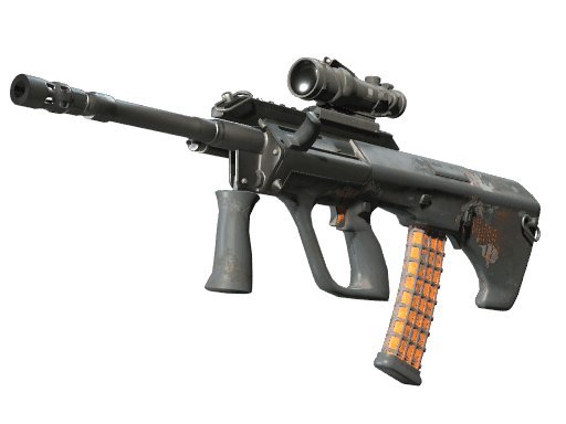 AUG Amber Slipstream (StatTrak Battle Scarred)