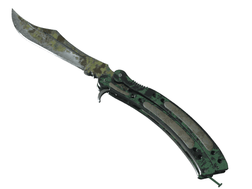 Butterfly Knife Boreal Forest (StatTrak Battle Scarred)