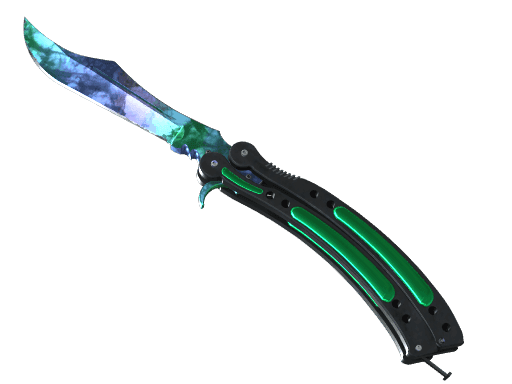 Butterfly Knife | Gamma Doppler Phase 1 CS2 Skin