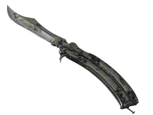 Butterfly Knife Scorched (StatTrak Battle Scarred)