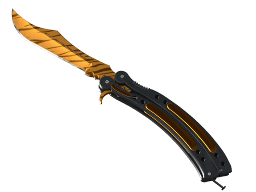 Butterfly Knife Tiger Tooth (StatTrak Minimal Wear)