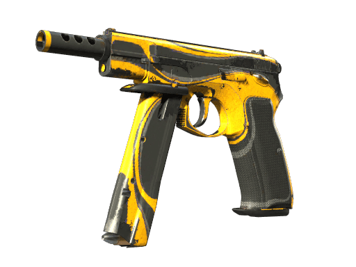 CZ75-Auto Yellow Jacket (StatTrak Battle Scarred)