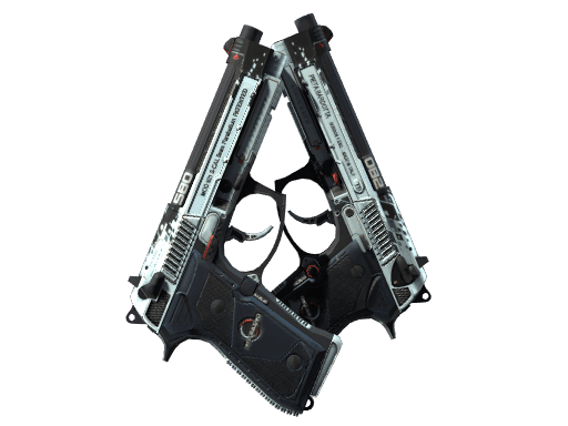 Dual Berettas Dezastre (StatTrak Factory New)