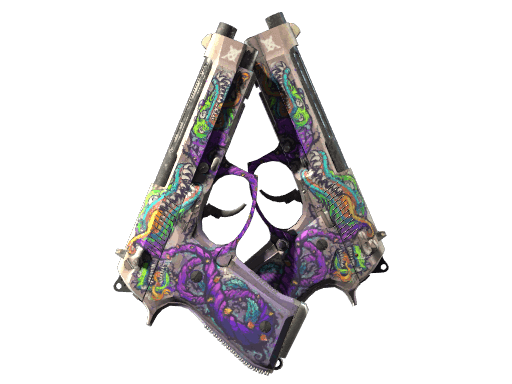 Dual Berettas Flora Carnivora (StatTrak Field-Tested)