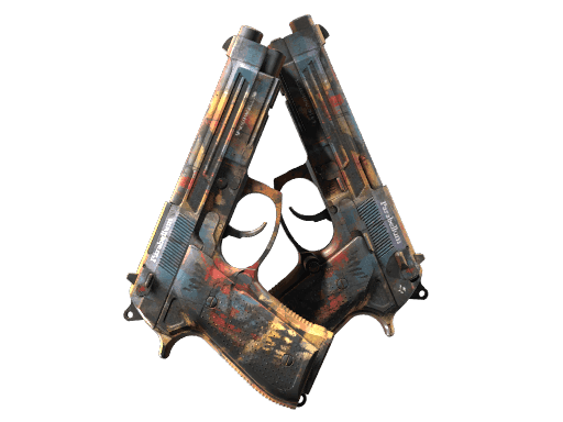 Dual Berettas Hideout (StatTrak Minimal Wear)