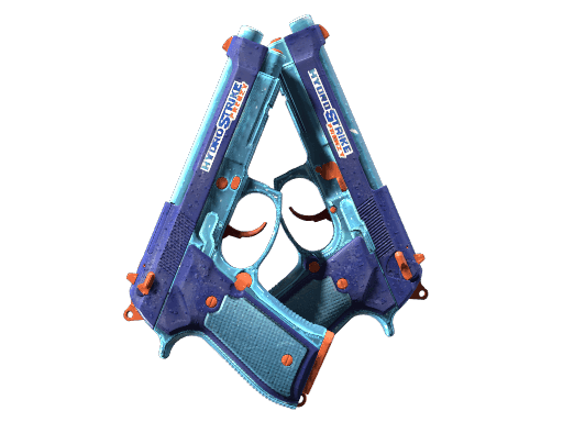 Dual Berettas Hydro Strike (StatTrak Minimal Wear)