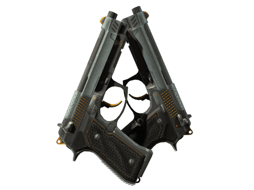 Dual Berettas Ventilators (StatTrak Well-Worn)