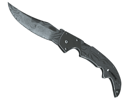 Falchion Knife Damascus Steel (StatTrak Well-Worn)