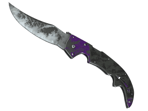Falchion Knife Ultraviolet (StatTrak Battle Scarred)