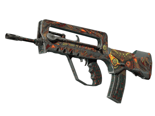 FAMAS Eye of Athena (StatTrak Battle Scarred)
