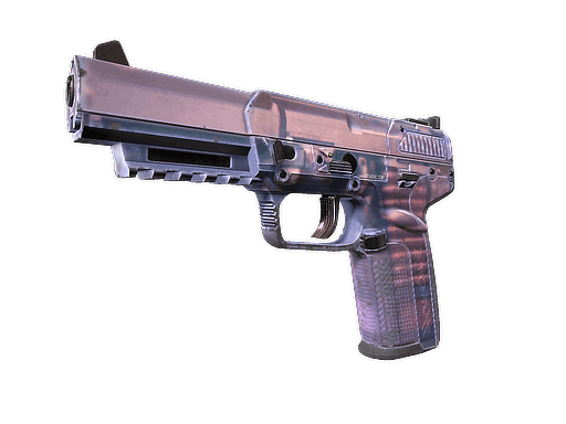 Five-SeveN Dark Polymer (StatTrak Well-Worn)