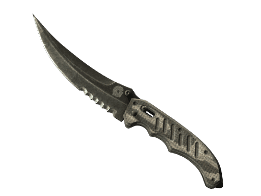 Black Laminate | Flip Knife CS2 Skin