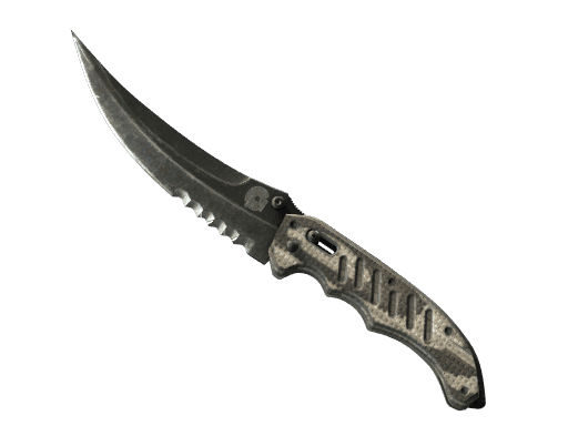 Flip Knife Black Laminate (StatTrak Well-Worn)