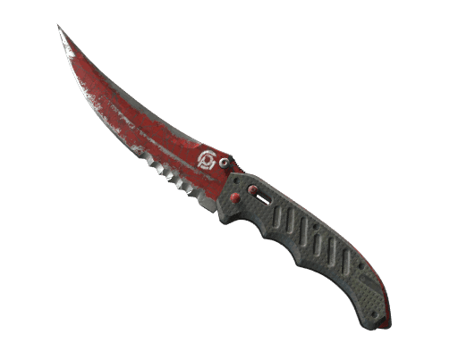Flip Knife Crimson Web (StatTrak Battle Scarred)