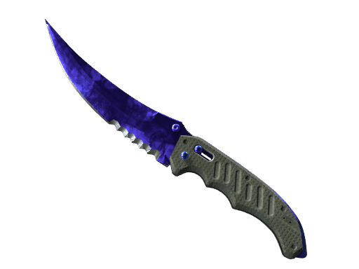 Flip Knife Doppler Sapphire (StatTrak Factory New)