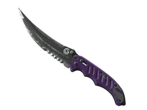 Flip Knife Ultraviolet (StatTrak Battle Scarred)
