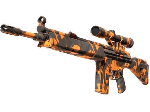 G3SG1 Orange Crash (StatTrak Minimal Wear)