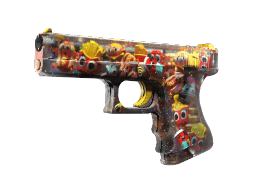 Glock-18 Snack Attack (StatTrak Well-Worn)