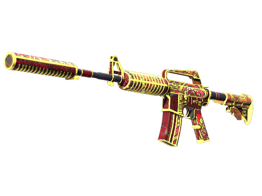 M4A1-S Chantico's Fire (StatTrak Well-Worn)