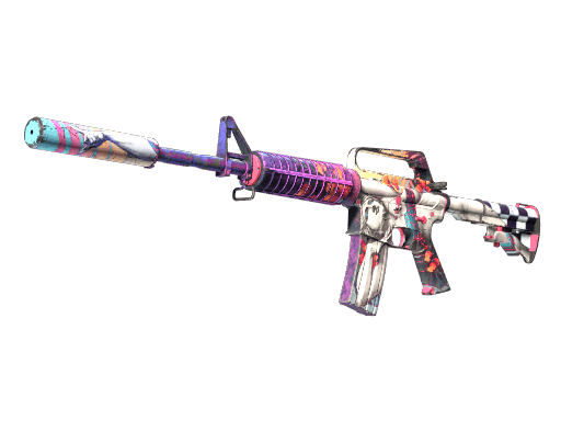 M4A1-S Vaporwave (StatTrak Well-Worn)