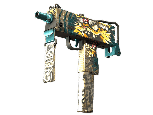 MAC-10 Cat Fight (StatTrak Well-Worn)