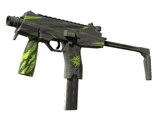MP9 Deadly Poison (StatTrak Well-Worn)