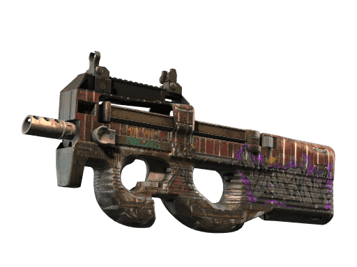 P90 Freight (StatTrak Well-Worn)