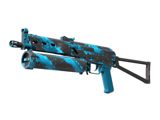 PP-Bizon Blue Streak (StatTrak Minimal Wear)