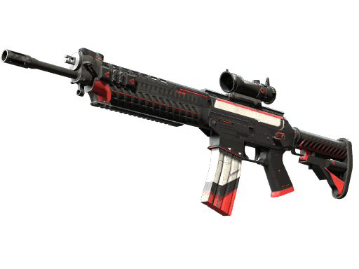 SG 553 Cyrex (StatTrak Well-Worn)
