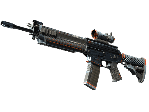 SG 553 Phantom (StatTrak Well-Worn)