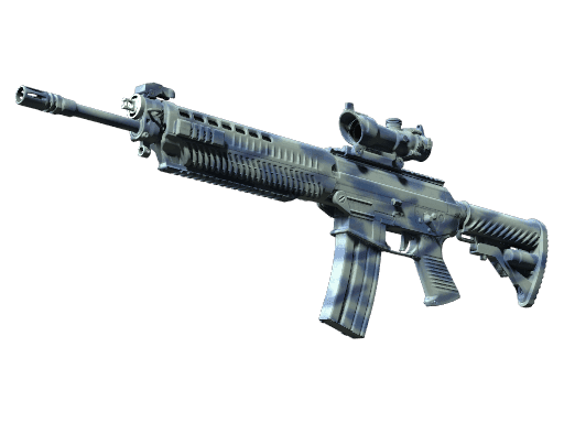 SG 553 Wave Spray (StatTrak Minimal Wear)