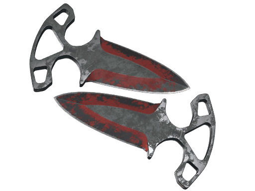 Shadow Daggers Crimson Web (StatTrak Battle Scarred)