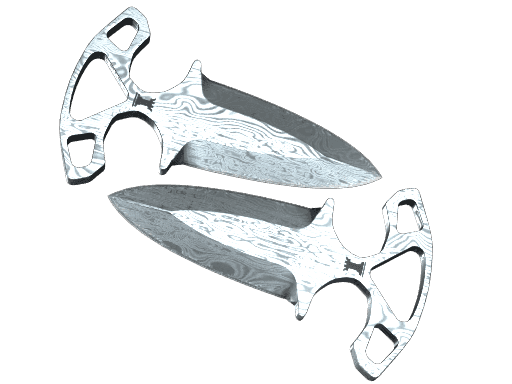 Shadow Daggers Damascus Steel (StatTrak Field-Tested)