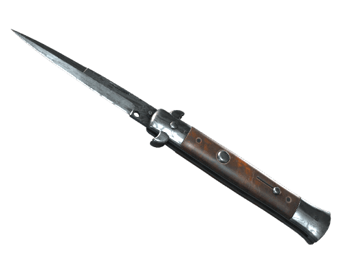 Stiletto Knife Damascus Steel (StatTrak Field-Tested)
