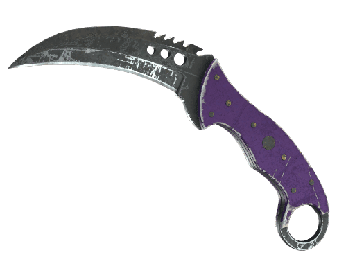 Talon Knife Ultraviolet (StatTrak Battle Scarred)