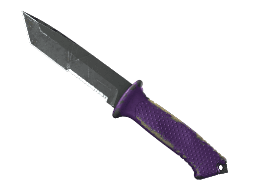 Ursus Knife Ultraviolet (StatTrak Battle Scarred)