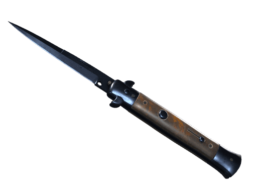 Stiletto Knife | Blue Steel CS2 Skin